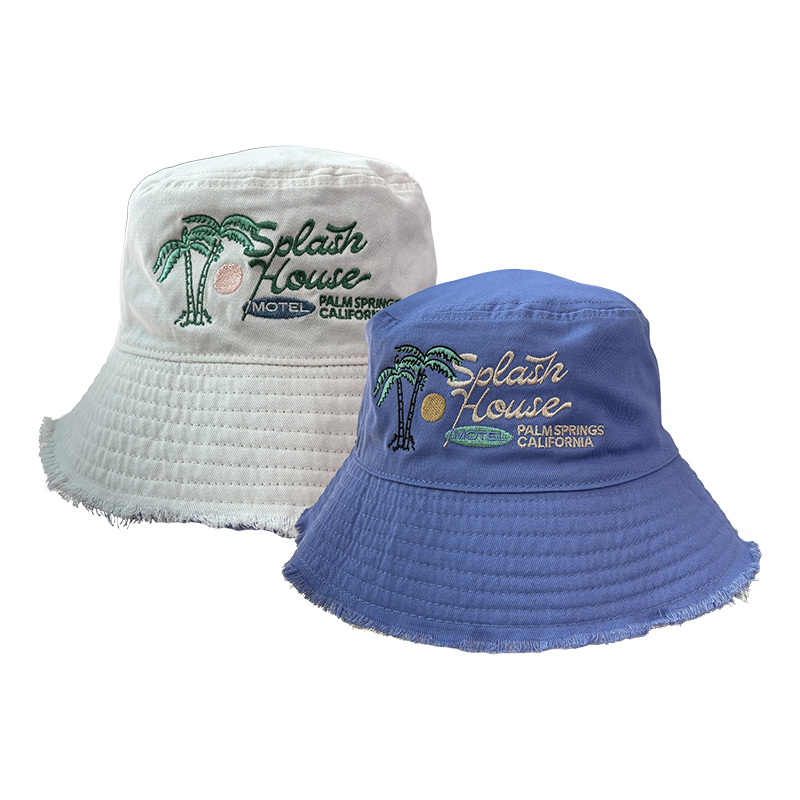 Splash House Motel Reversible Bucket Hat