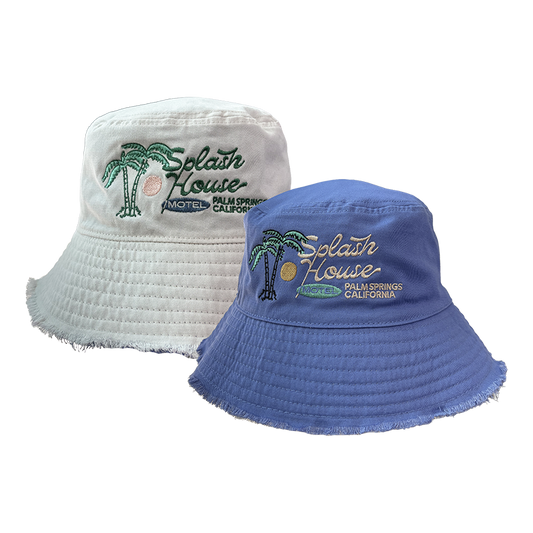Splash House Motel Reversible Bucket Hat