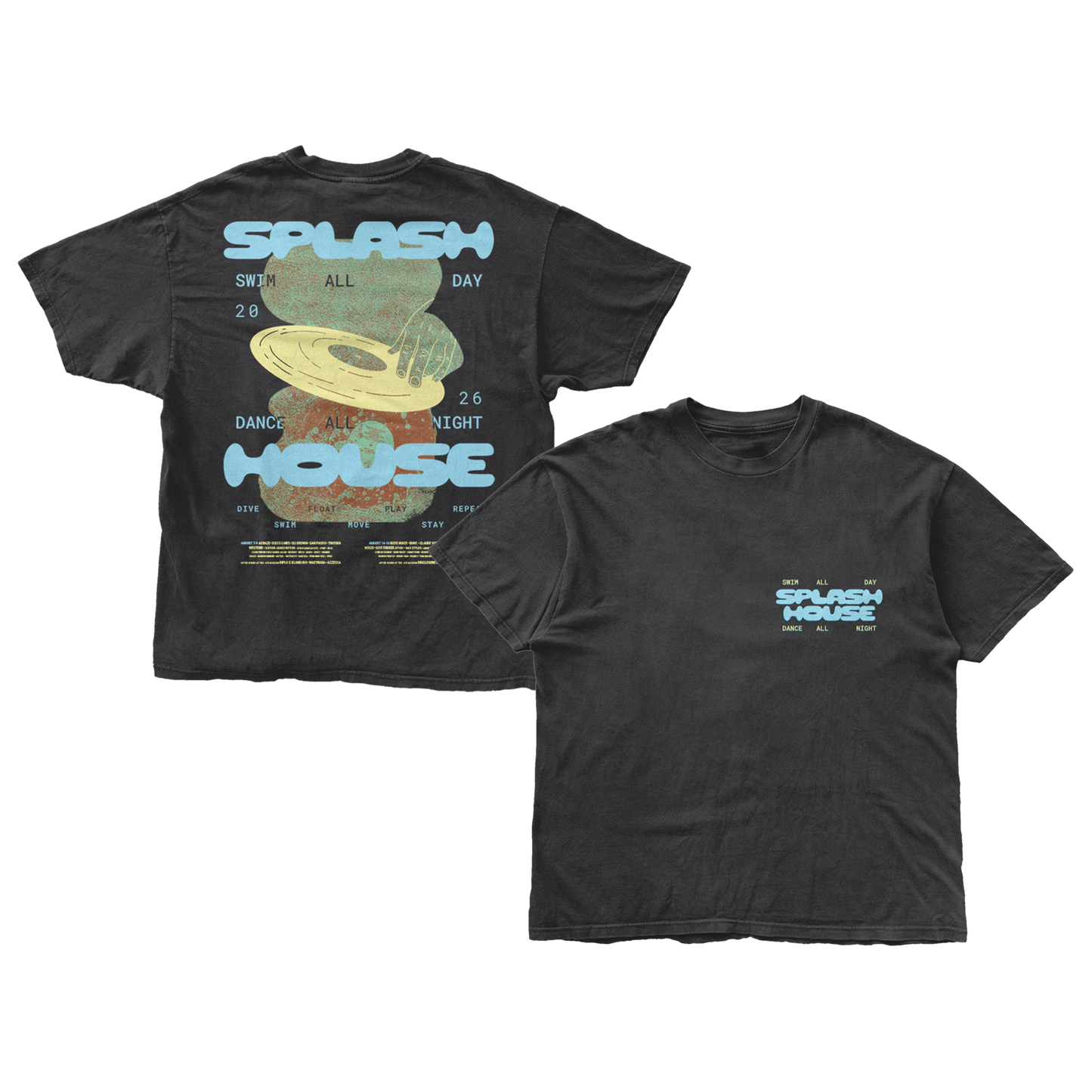 Nonstop Splash 2026 Lineup Tee